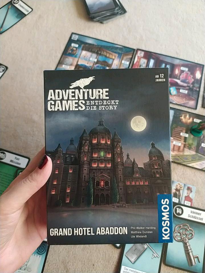 Kosmos adventure Games Grand Hotel abaddon escape Spiel in Augsburg