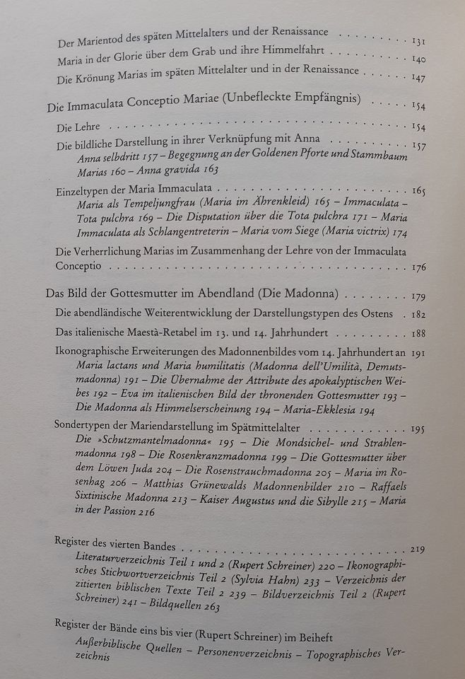 Ikonographie der christlichen Kunst Bände 1 + 4,2 + Registerheft in Großheubach