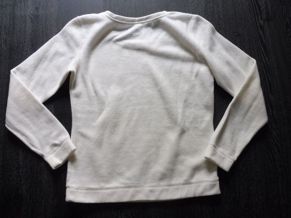 COLOURS Wellness Pullover Sweatshirt FLEECE weiß S 36,Shirt DREAM in Bochum