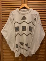 Vintage Knit Sweater Sweatshirt Strickpullover Oversize gemustert Niedersachsen - Emstek Vorschau