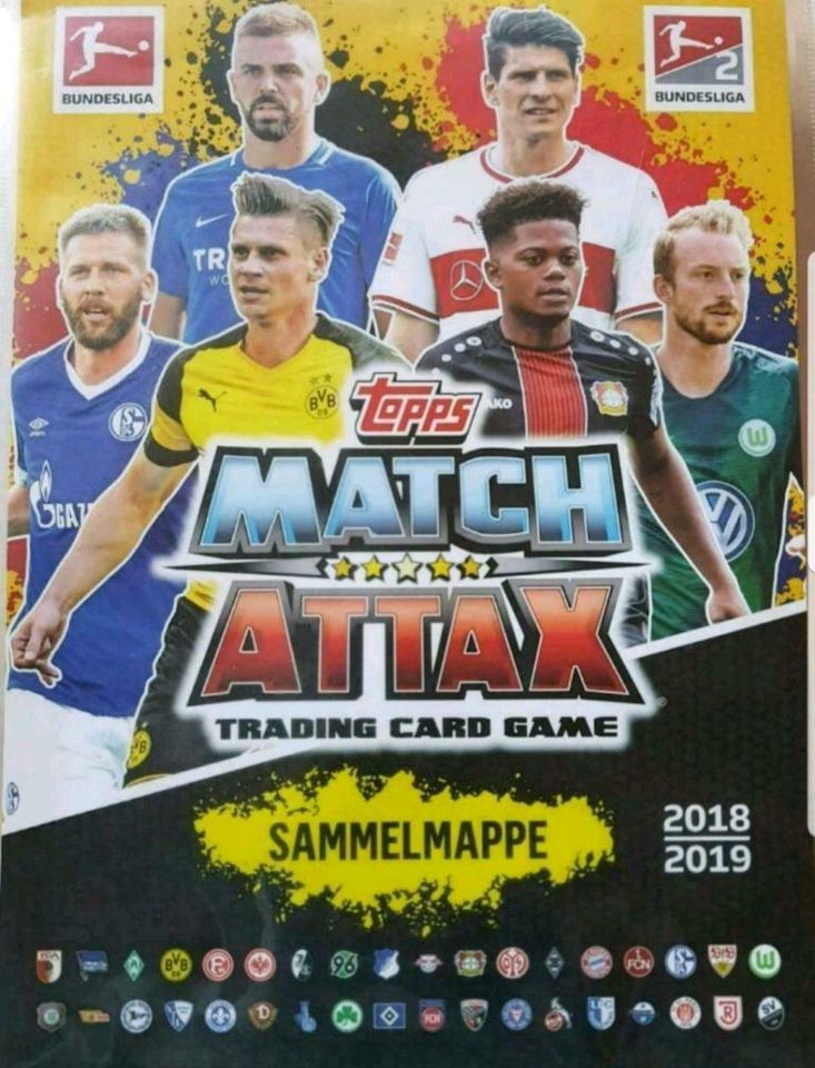 topps Match Attax Trading Card Game Karten Bundesliga 2018/2019 in Westeregeln