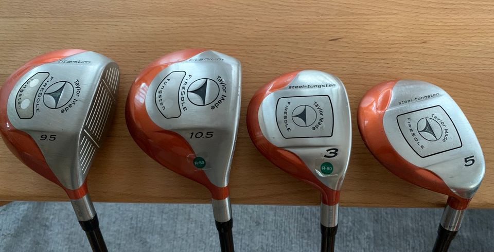 Golfschläger Taylor Made Einzeln Komplettset mit Bag und Putter in Alfdorf