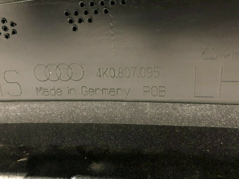 Stoßstange Vorne PDC Silber Audi A6 C8 Limo Avant Bj.19 4K0807437 in Dettenheim