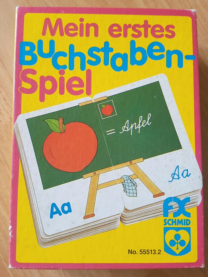 Buchstabenspiel zum Lernen in Fockbek