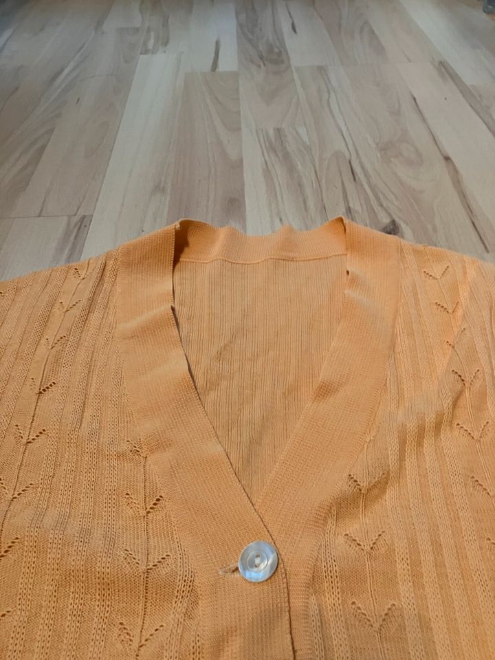 Strickjacke orange in Fischbach