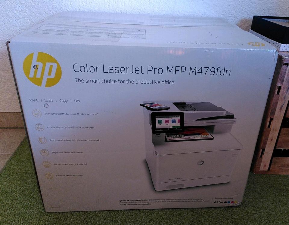 Drucker HP Color Laser Jet Pro MFP M479fdn in Bösingen