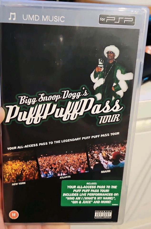 PSP UMD Video Bigg Snoop Doggs PuffPuffPass Tour Selten in Köln