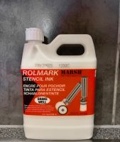 Rolmark Tinte, weiß , ca. 920 ml Inhalt , Rolmark Stencil Ink Saarland - Illingen Vorschau