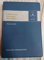 Tabellenbuch Lastwagen Werk Wörth Mercedes LKW 1976 Berlin - Lichtenberg Vorschau