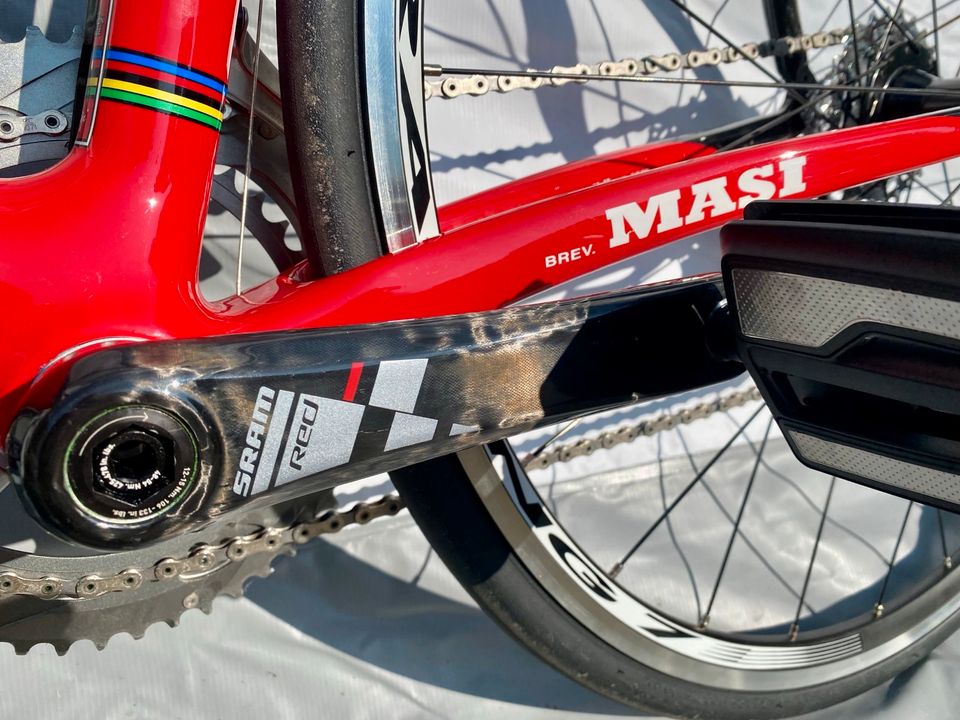 SRAM Red MASI Milano Carbon Rennrad 6,88 kg 59 cm Sammlerzustand in Herford