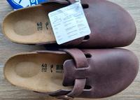 Birkenstock Boston  Naturleder, Gr. 40, neu mit Etikett Sachsen - Markkleeberg Vorschau