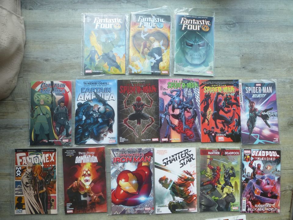 Marvel US Deadpool Black Panther Spider-Man FF Graphic Novels in Kiel