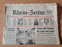 Rhein Zeitung vom 28./ 29.März 1981,AusgabeA,Neuwied,TOP !!! Rheinland-Pfalz - Neuwied Vorschau
