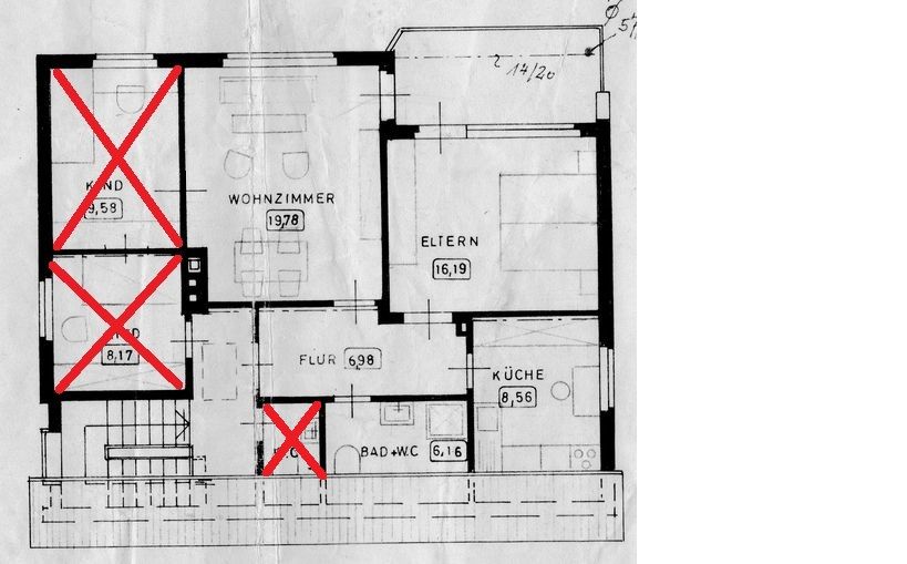 Student/:inn WG Mitbewohner Os-Atterfeld 2-Zimmerwohnung in Osnabrück