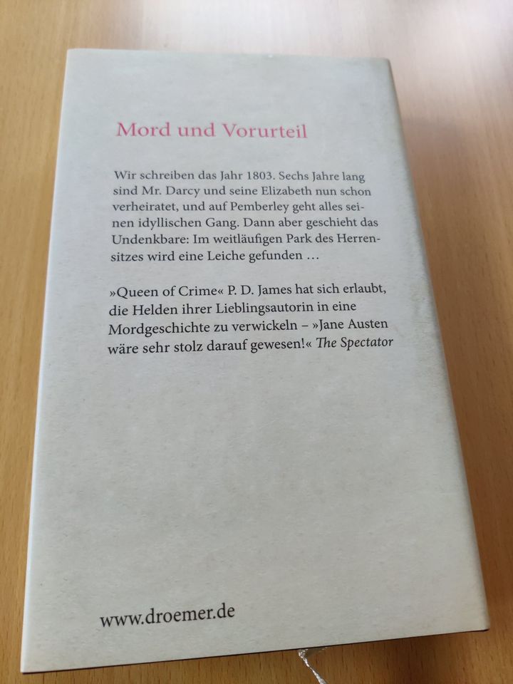 Der Tod kommt nach Pemberley von P. D. James in Osnabrück