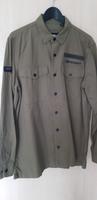 Superdry Langarmhemd Military Style Gr. XL oliv-grün Hessen - Groß-Bieberau Vorschau