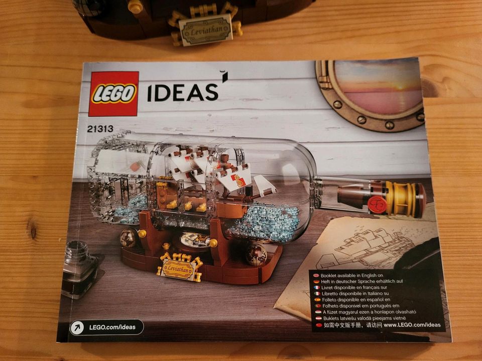 LEGO Ideas 21313 "Schiff in Flasche" in Pattensen