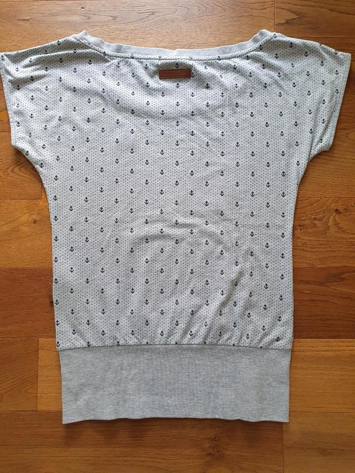 ☆Neuwertig☆ Naketano Damen Shirt maritim M grau mit Ankern in Friedrichshafen