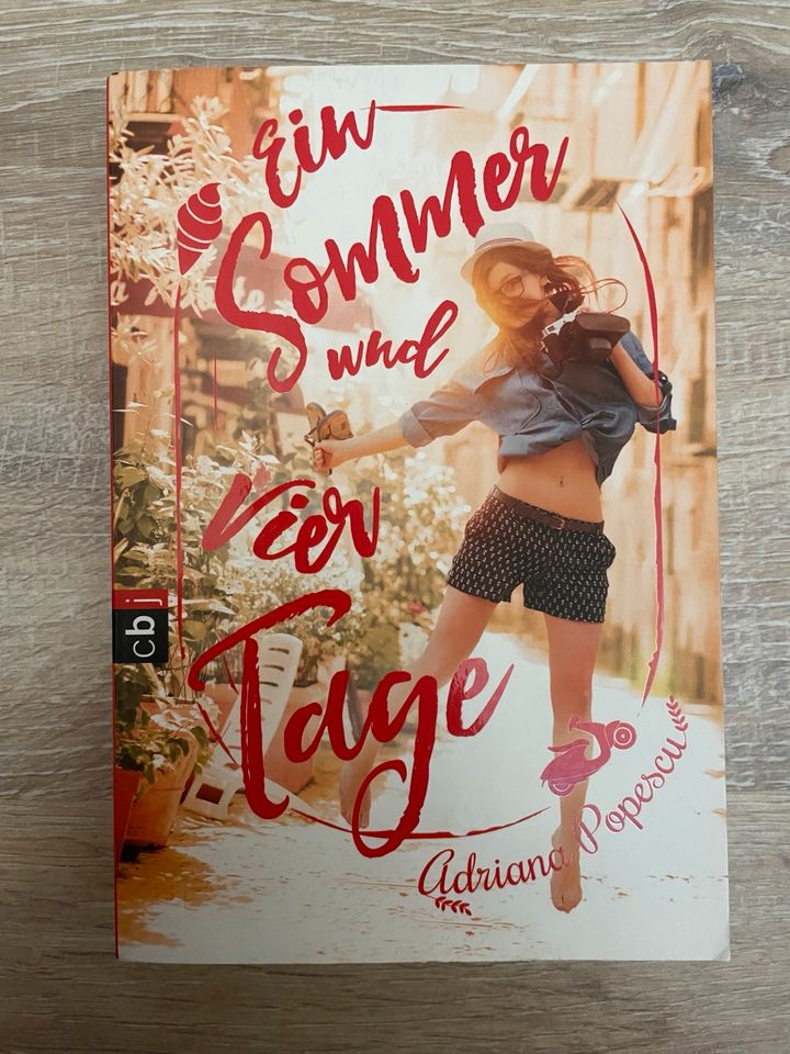 Roman „Ein Sommer und vier Tage“, Adriana Popescu, Buch in Oerlenbach