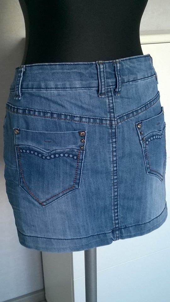 Jeansrock Minirock Rock Skirt Denim blau Gr. 36/38 Onado Jeans in Berlin