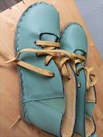 Schuhe Leder grün 39 Baden-Württemberg - Reutlingen Vorschau