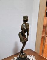 Bronzeskulptur. Bronzefigur. Bronze Figur Frau. Skulptur Art Deco Nordrhein-Westfalen - Langenberg Vorschau