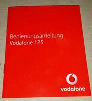 Vodafone 125 (Handy) Bedienungsanleitung Bayern - Simbach Vorschau