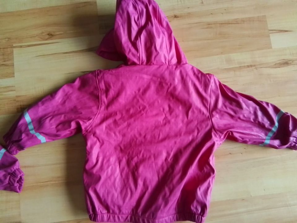 Matschanzug Jacke + Hose gefüttert pink LUPILU Gr. 86 92 in Großsolt