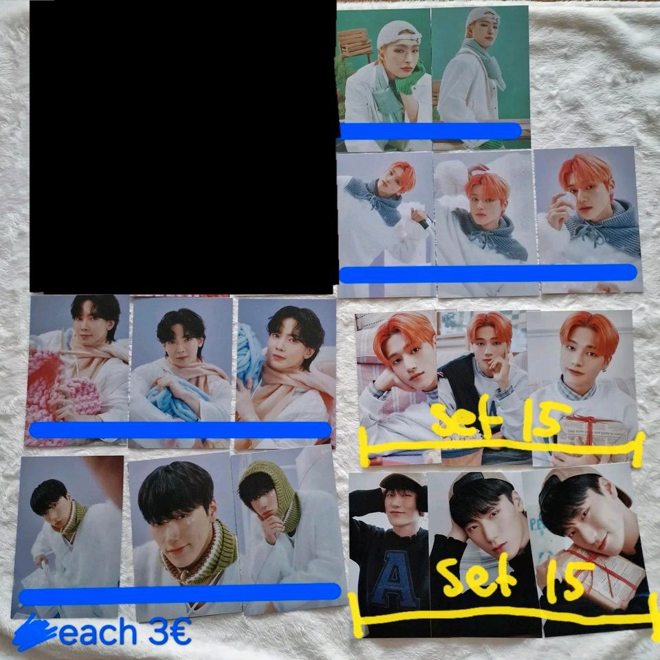 WTS WTT Ateez Collection Sale Postcard Winner Soundcheck Japan in Berlin