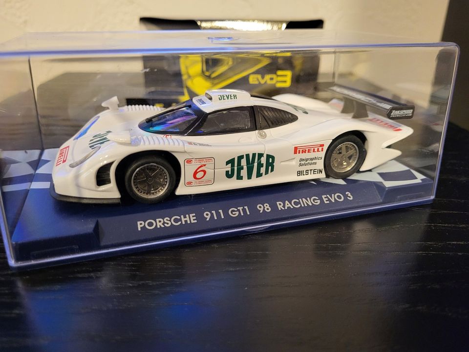 1:32 SLOTCAR > FLY RACING PORSCHE 911 GT1-98 EVO3 JEVER < NEU in Muggensturm