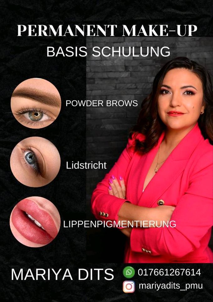 Permanent Make-up Schulung POWDER BROWS-OMBREBROWS in Bremen