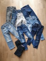 Hose Jeanshose 122 blau grau schmal Jeggins H&M vertbaudet weit Schleswig-Holstein - Ammersbek Vorschau