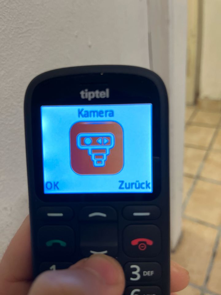 Tiptel Ergophone 6380 / Neuwertig/ Seniorenhandy / Telefon in Bad Lippspringe