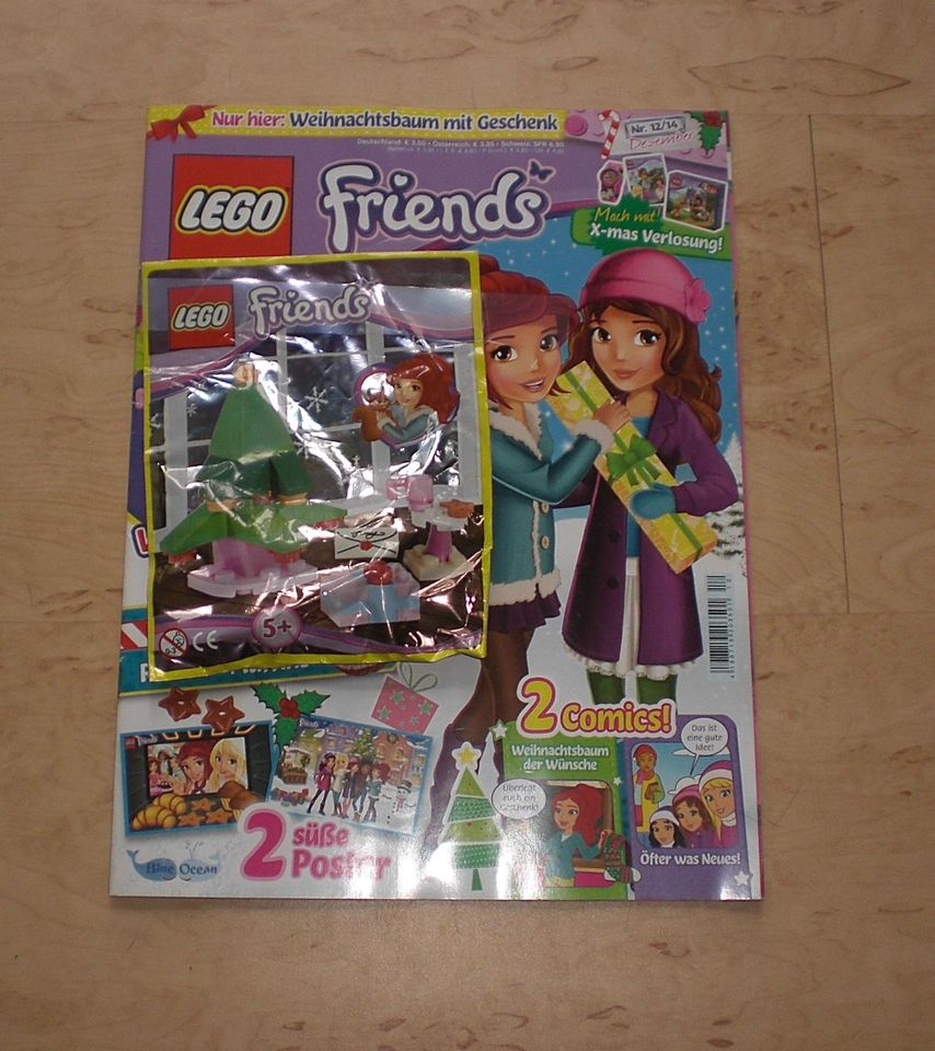 ღ♥ Lego Friends Weihnachtsbaum Zeitung Dezember 12/14 2014 ♥ღ in Lübben