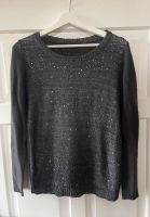 Pullover Glitzer dunkel grau Vila Glitzerpulli anthrazit Bayern - Hersbruck Vorschau