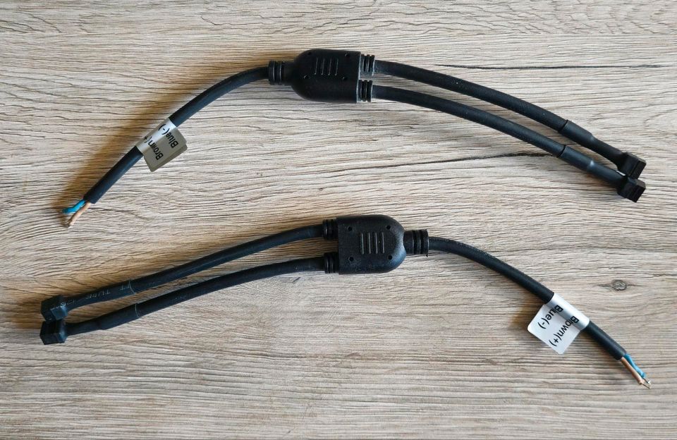 2x LEDAquaristik Y-Kabel SunRiser DIMX6 Aquarium LED Beleuchtung in Frechen