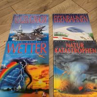 4 Wissensbücher Kinder, Wetter Eisenbahn Wissen Schleswig-Holstein - Osterrönfeld Vorschau