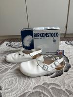 Birkenstock Tokio Naturleder Weiß Bremen - Gröpelingen Vorschau