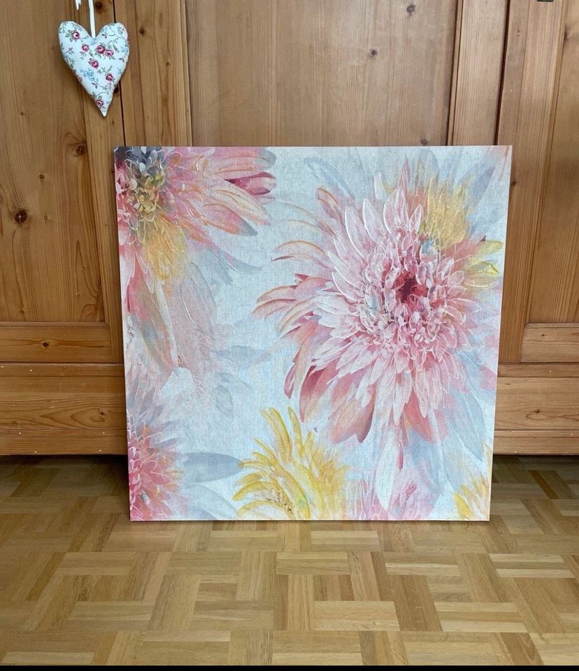 Acryl- Blumen Bild ,80x 80cm in Osnabrück