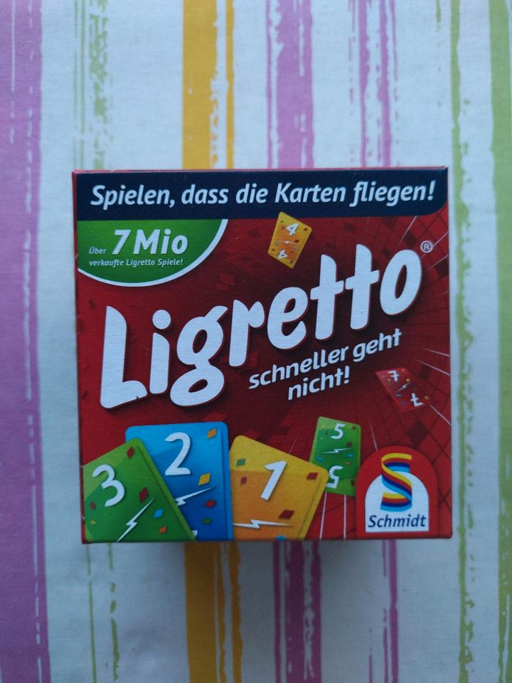 Ligretto rot Kartenspiel Schmidt in Clenze