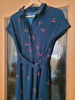 Maxikleid Kirschen blau Gr. 36 Rostock - Reutershagen Vorschau