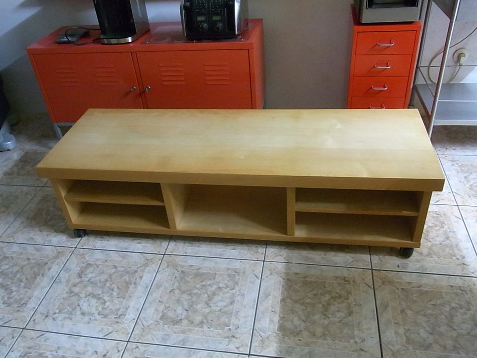 Sideboard, Lowboard, TV Bank, B150 x T50 x H40 Birke, mit Rollen in Remscheid