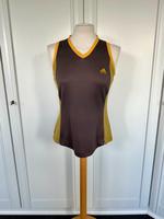 Adidas Shirt Top Gr. 40 L Khaki Gelb Grün Ärmellos Niedersachsen - Apen Vorschau