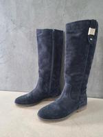 Stiefel Hilfiger Wildleder dunkelblau Gr. 40 neu Model Wera Köln - Porz Vorschau