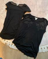 2 Umstandsshirts H&M Mama mit Strass bzw. Mesh Hessen - Korbach Vorschau