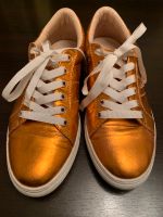 JOOP Sneakers 100% Leder Gr. 39 orange metallic Obergiesing-Fasangarten - Obergiesing Vorschau