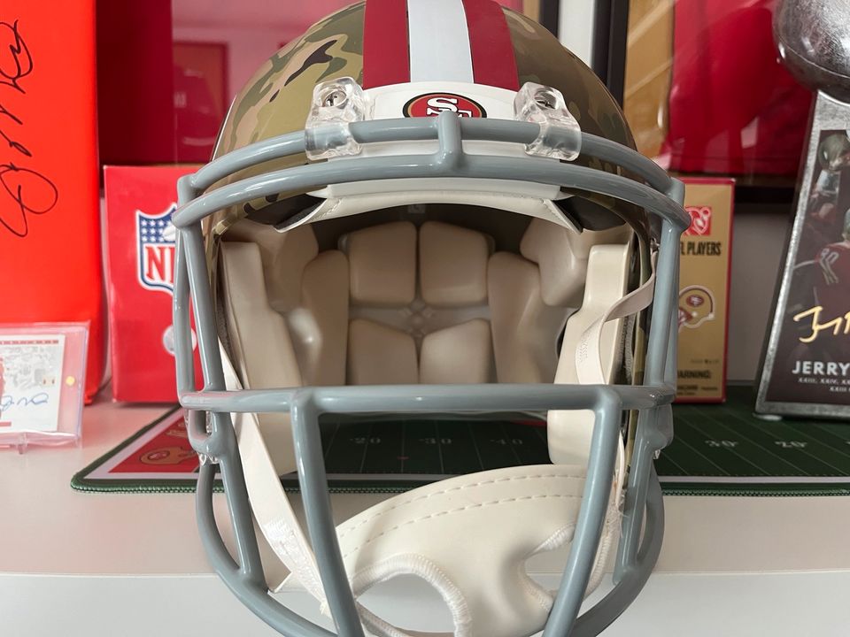 Trey Lance San Francisco 49ers Camo Fullsize Authentic Helm in Homburg