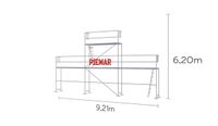 Gerüst Giebel Alu-Sperrholzbeläge 9,21x6,2 m  | piemar.de # Baden-Württemberg - Schwäbisch Hall Vorschau