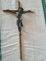 Jesus Christus/ Kreuz/ Bronze/ Messing/Vintage Bayern - Stockheim Vorschau