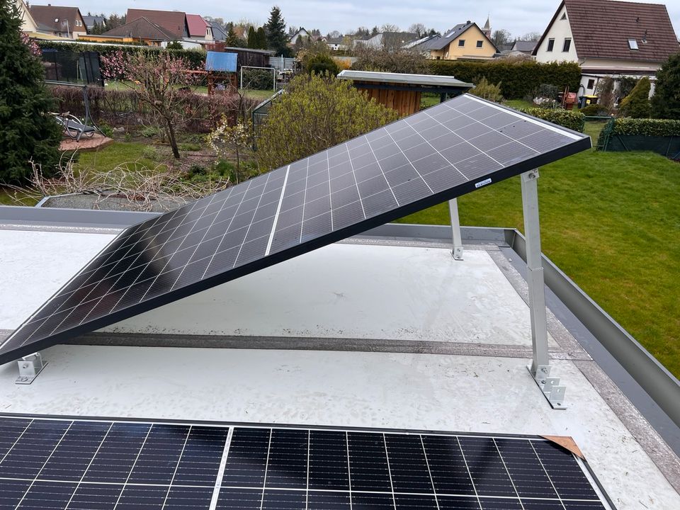 Halterung Solar Balkonkraftwerk NEU mehrere vorhanden Flachdach in Rostock